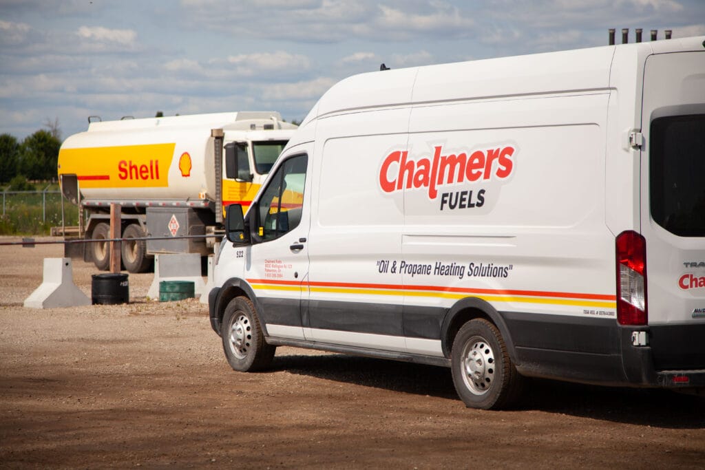 Chalmers Fuels delivery van